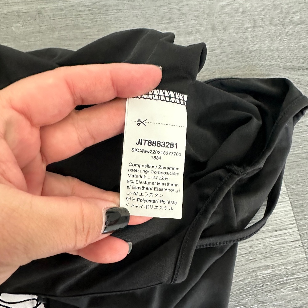 SHEIN Black Spaghetti Strap Bodysuit - Picture 8 of 8